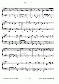 Melody 琴譜 第4頁
