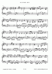 最好的 琴譜 第3頁