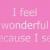 Wonderful Tonight